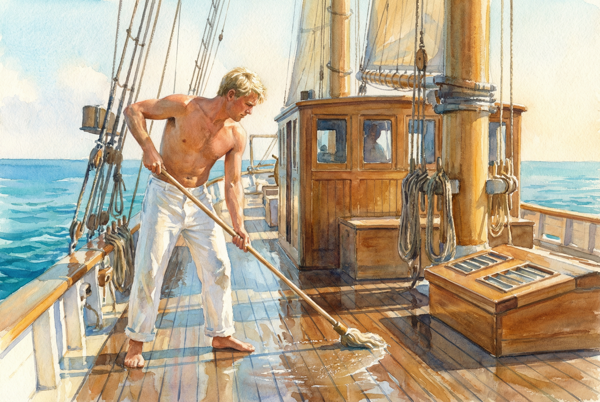 Swabbing Deck
