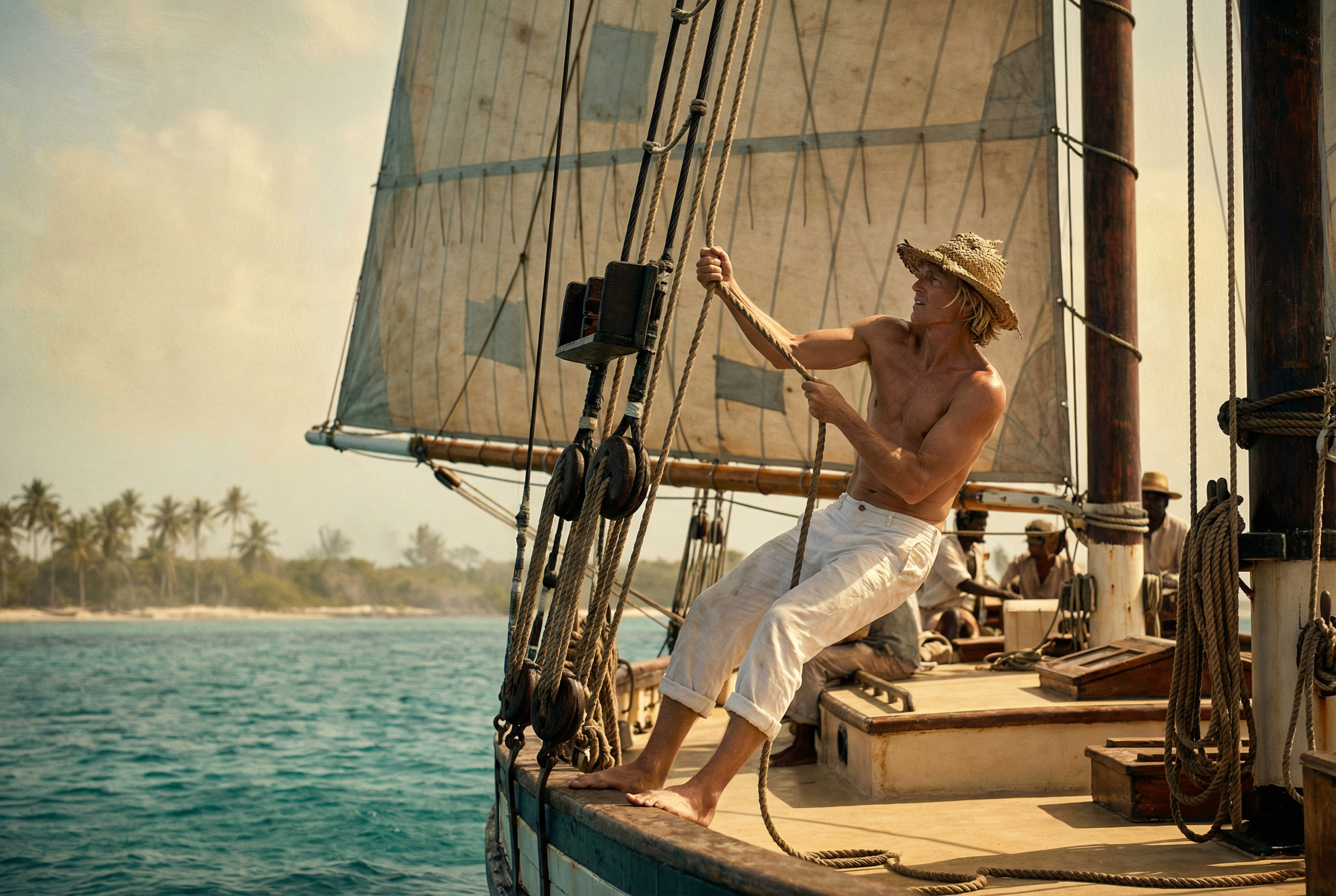 Pulling Halyard