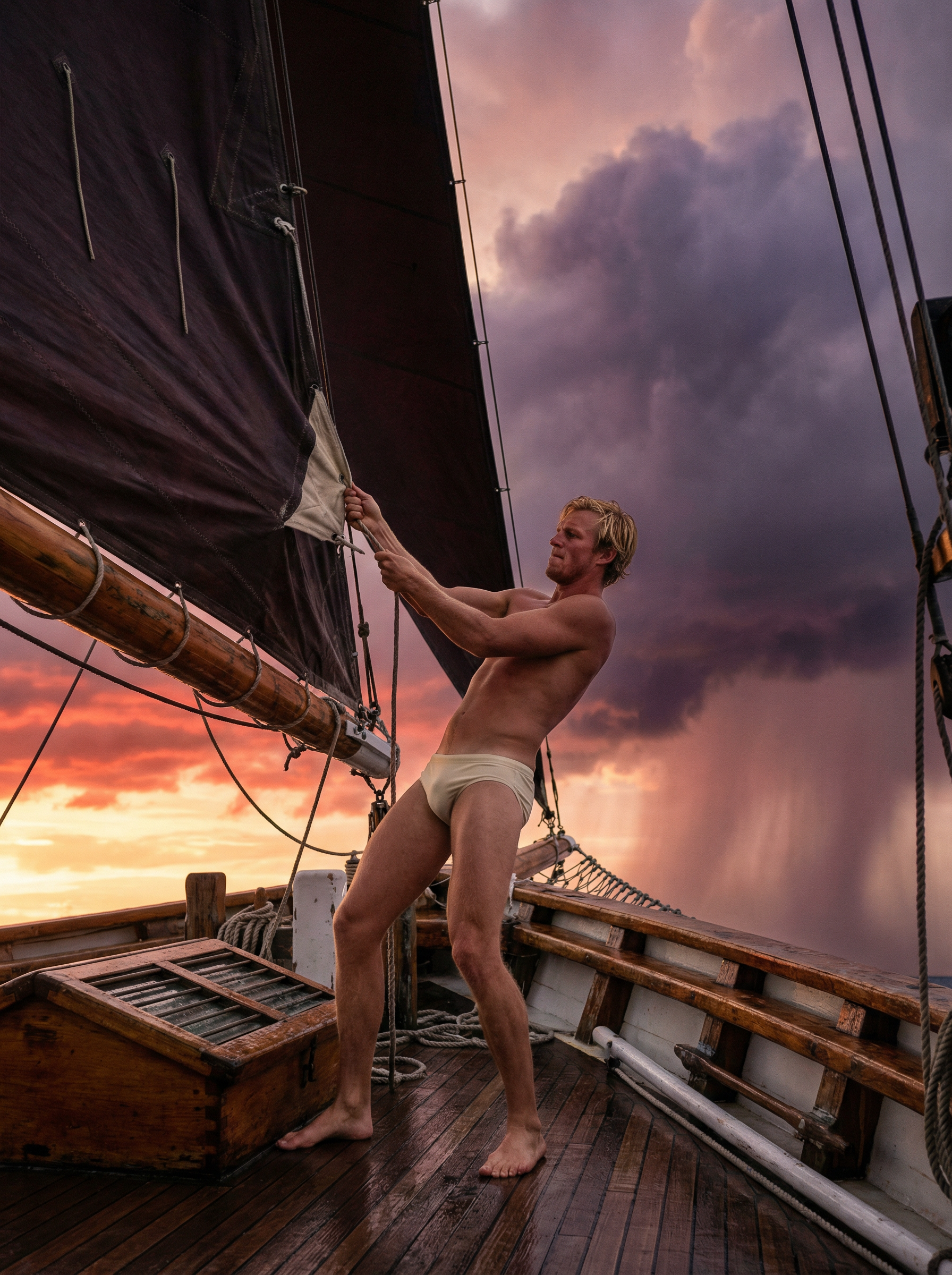 Reefing Sail
