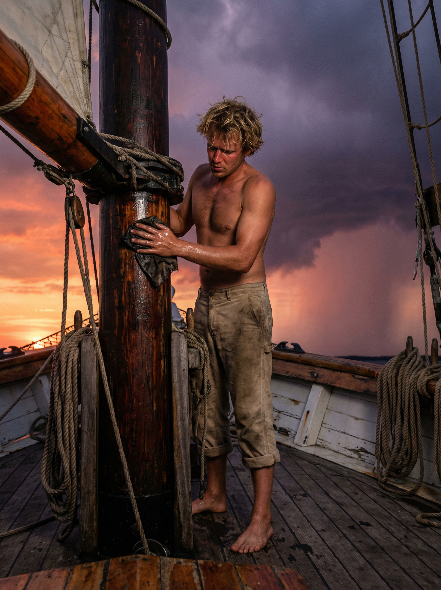 Oiling Mast