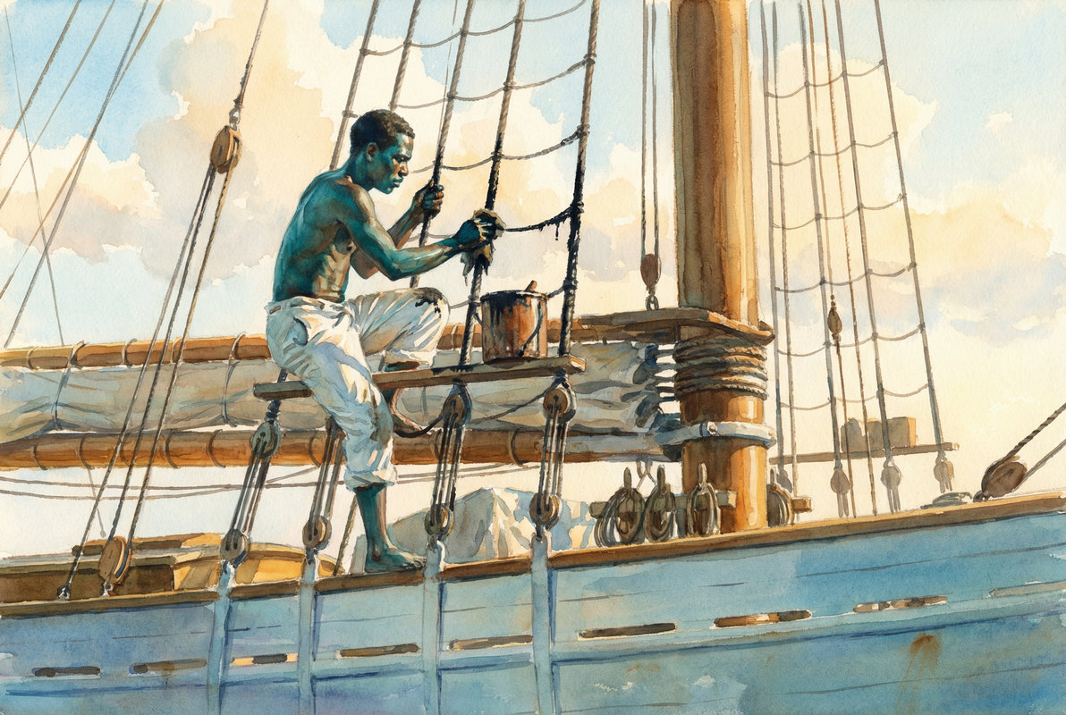 Tarring Rigging