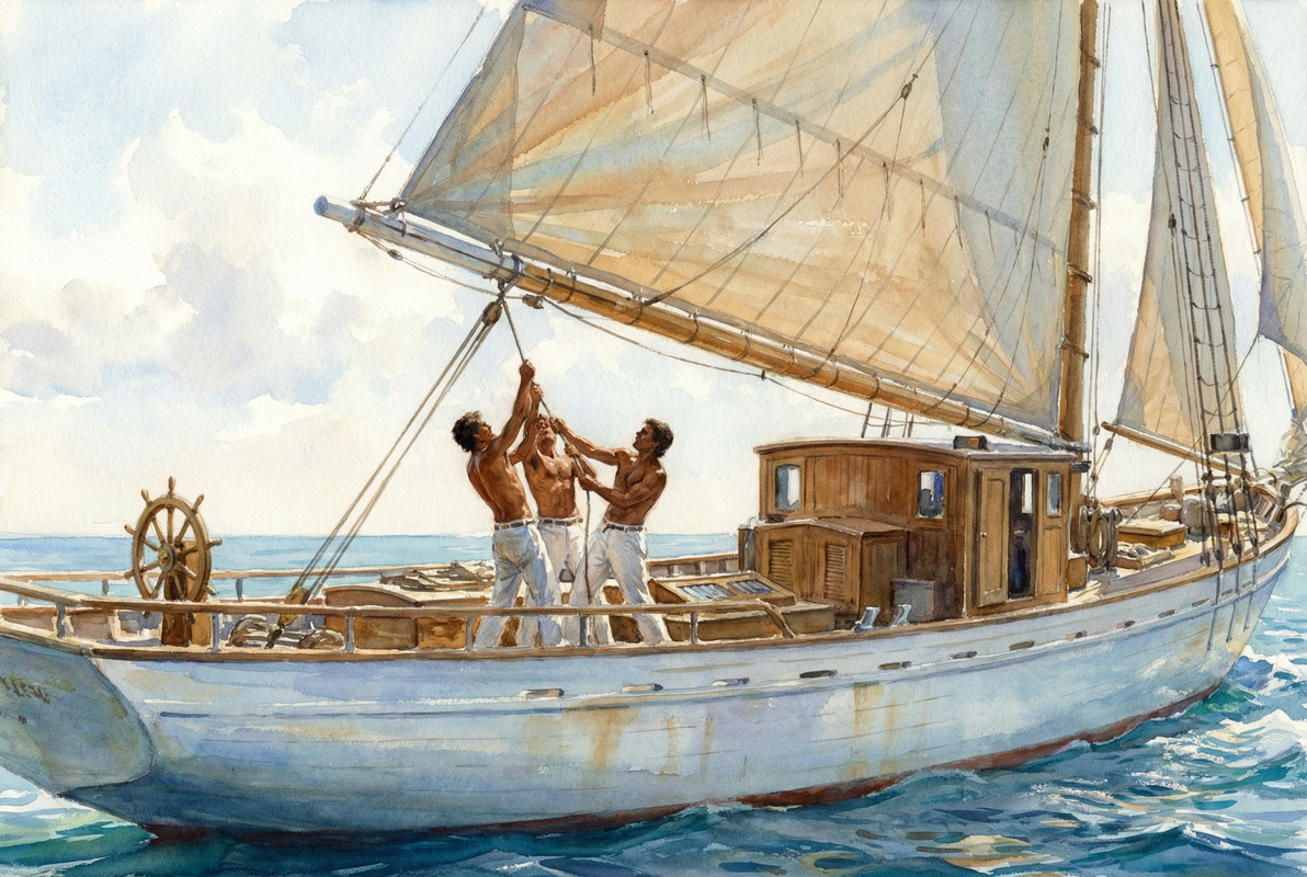 Hauling Mainsail
