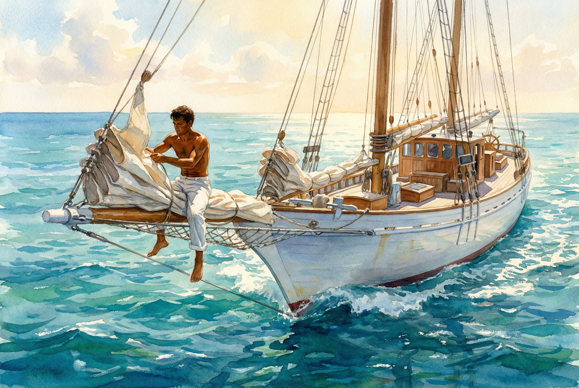 Sitting Bowsprit