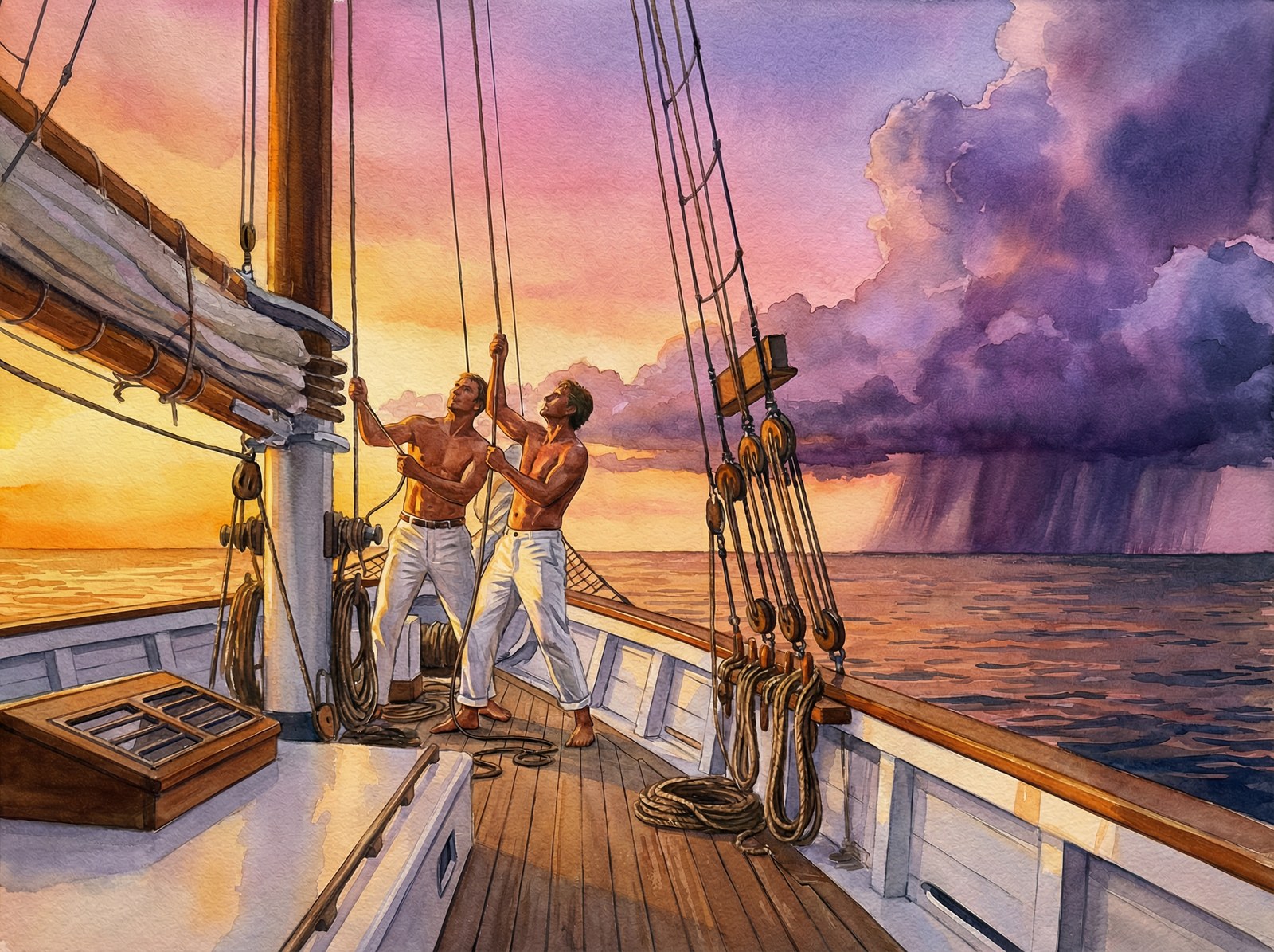 Hauling the Halyard