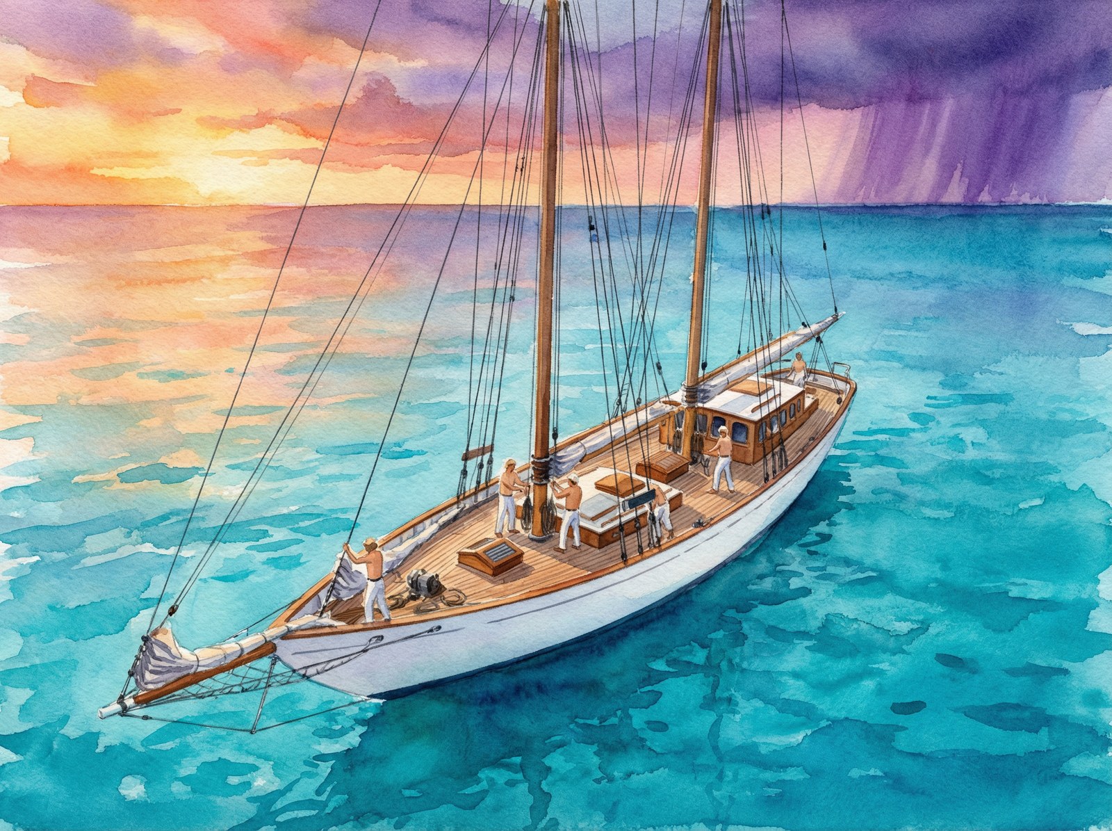 Aerial View — Turquoise Waters