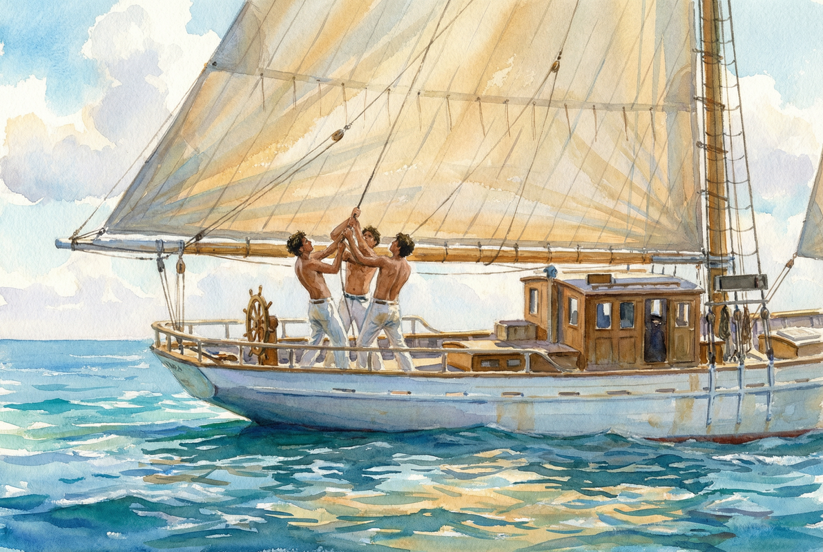 Hauling Mainsail
